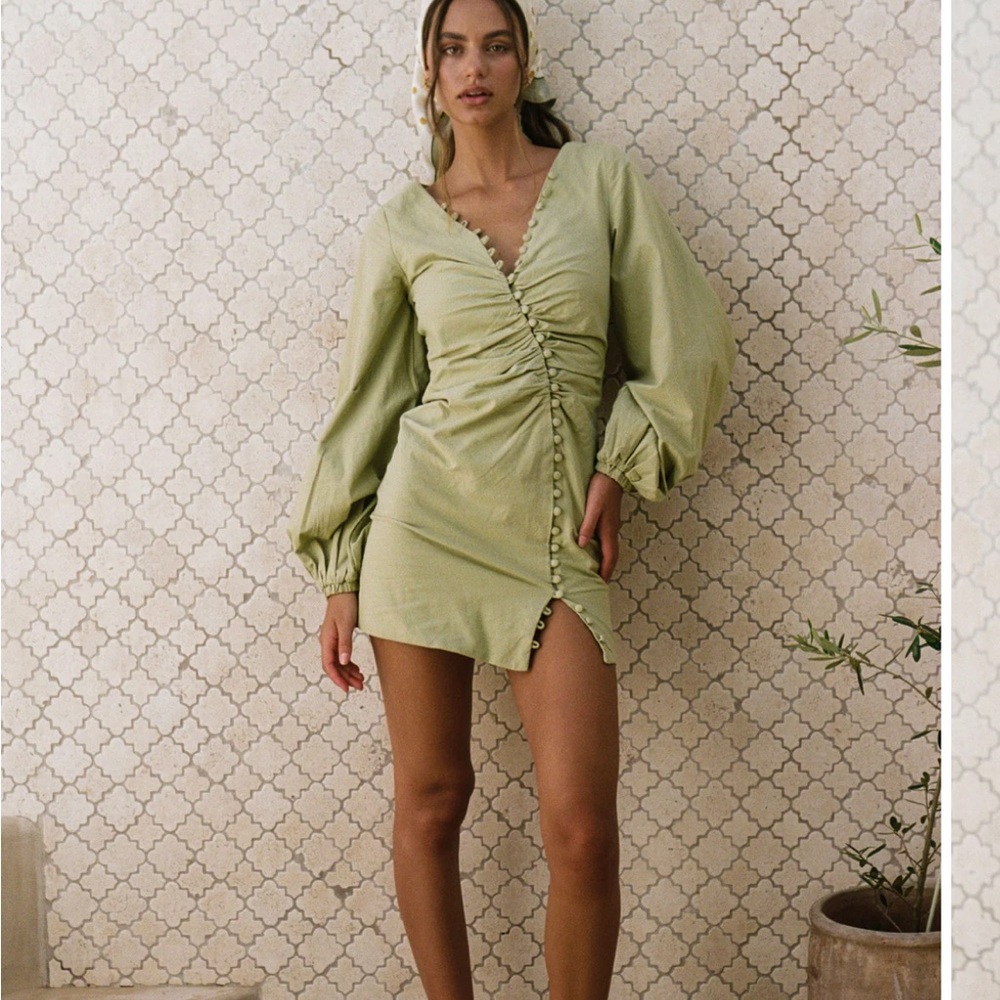 Minna Button Dress